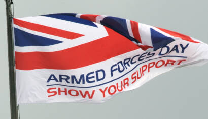 armed forces day show your support flag